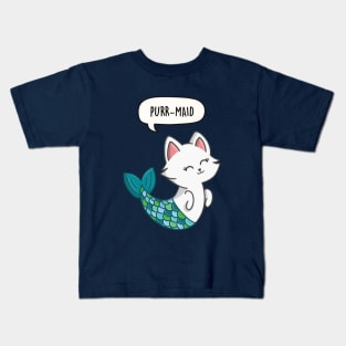 Purrmaid Kids T-Shirt